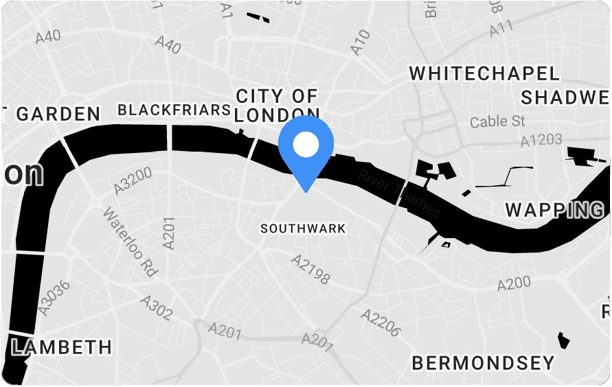 london UK videography map